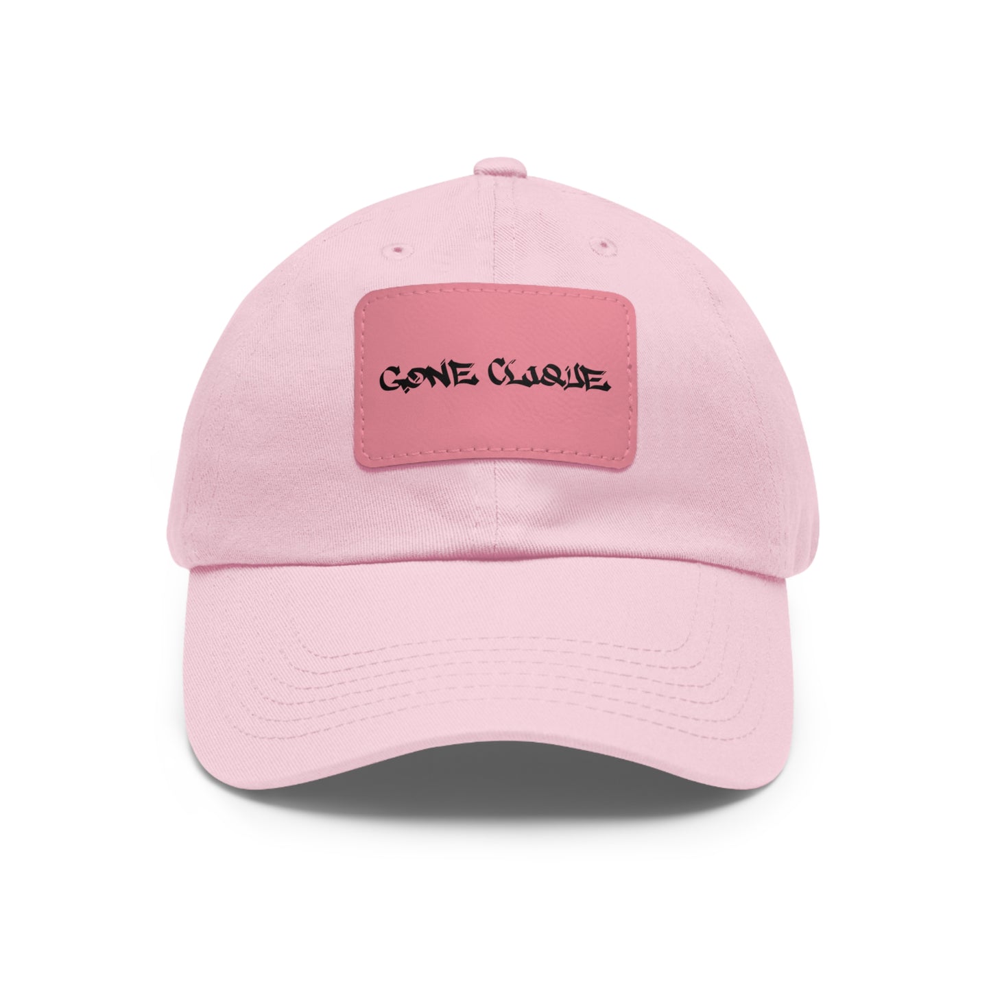 Gone Clique Leather Patch Hat