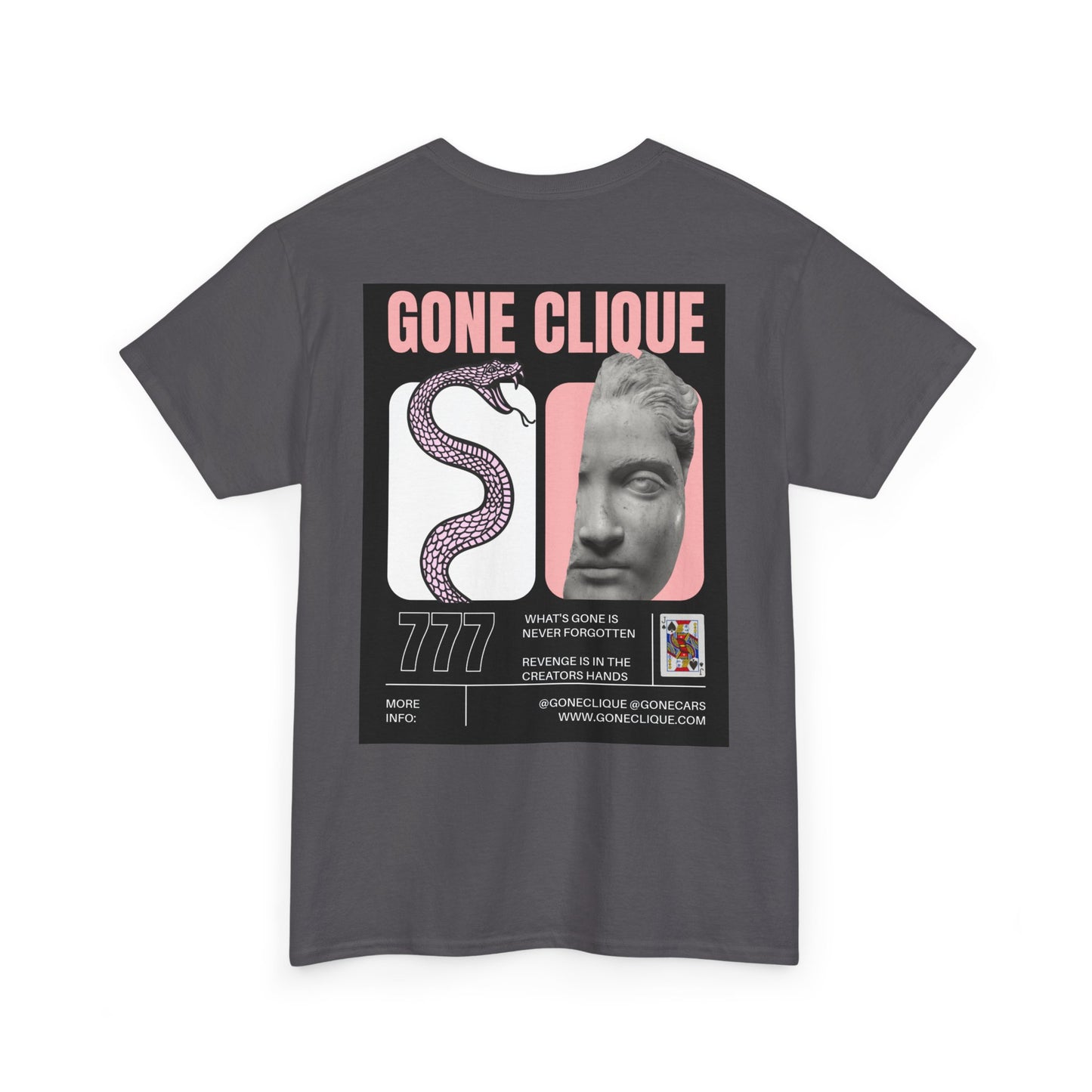 "Snakes" Heavy Cotton Tee