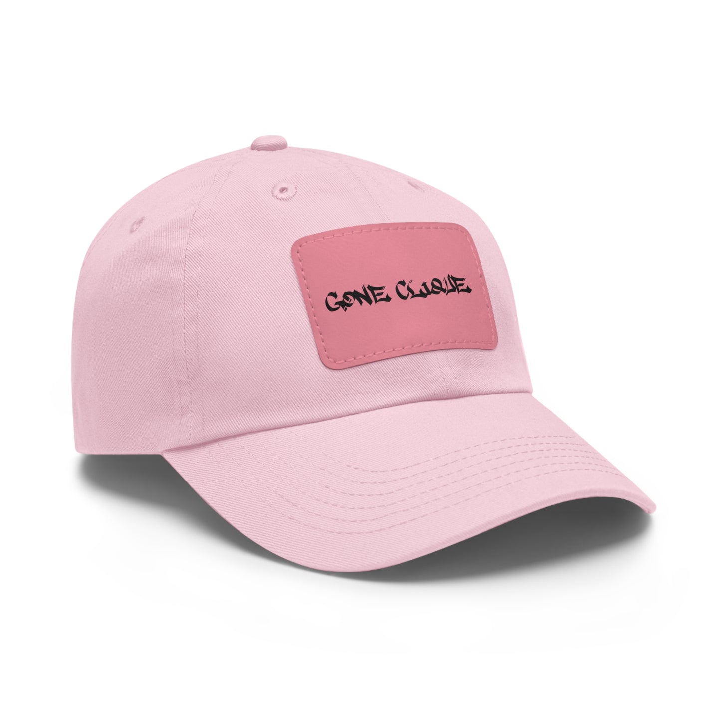 Gone Clique Leather Patch Hat