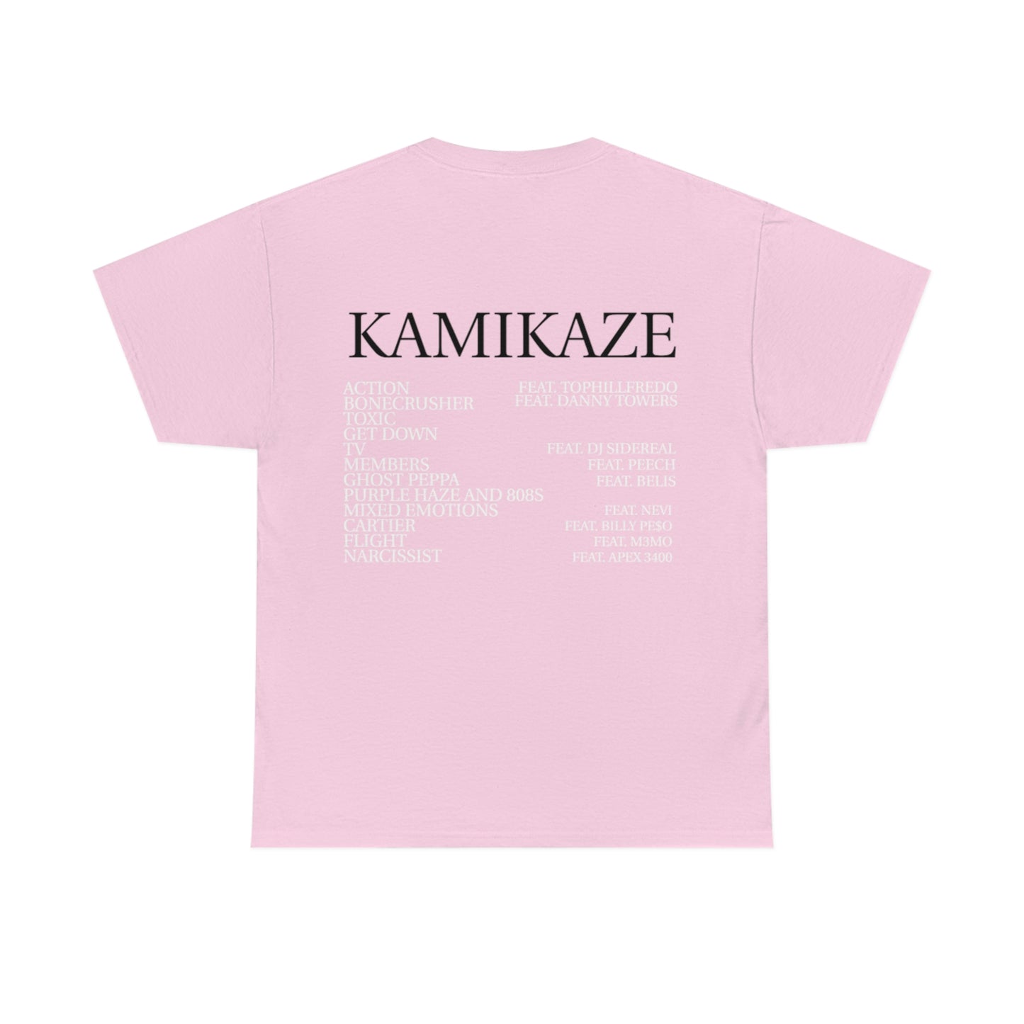 Kamikaze Clique "Tracklist" Tee
