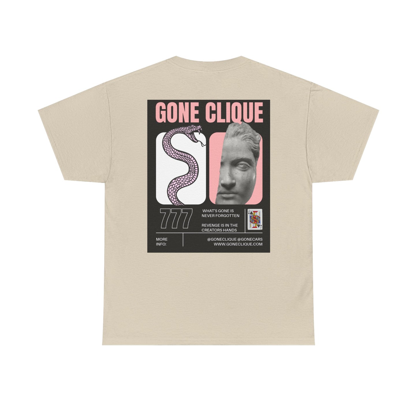"Snakes" Heavy Cotton Tee