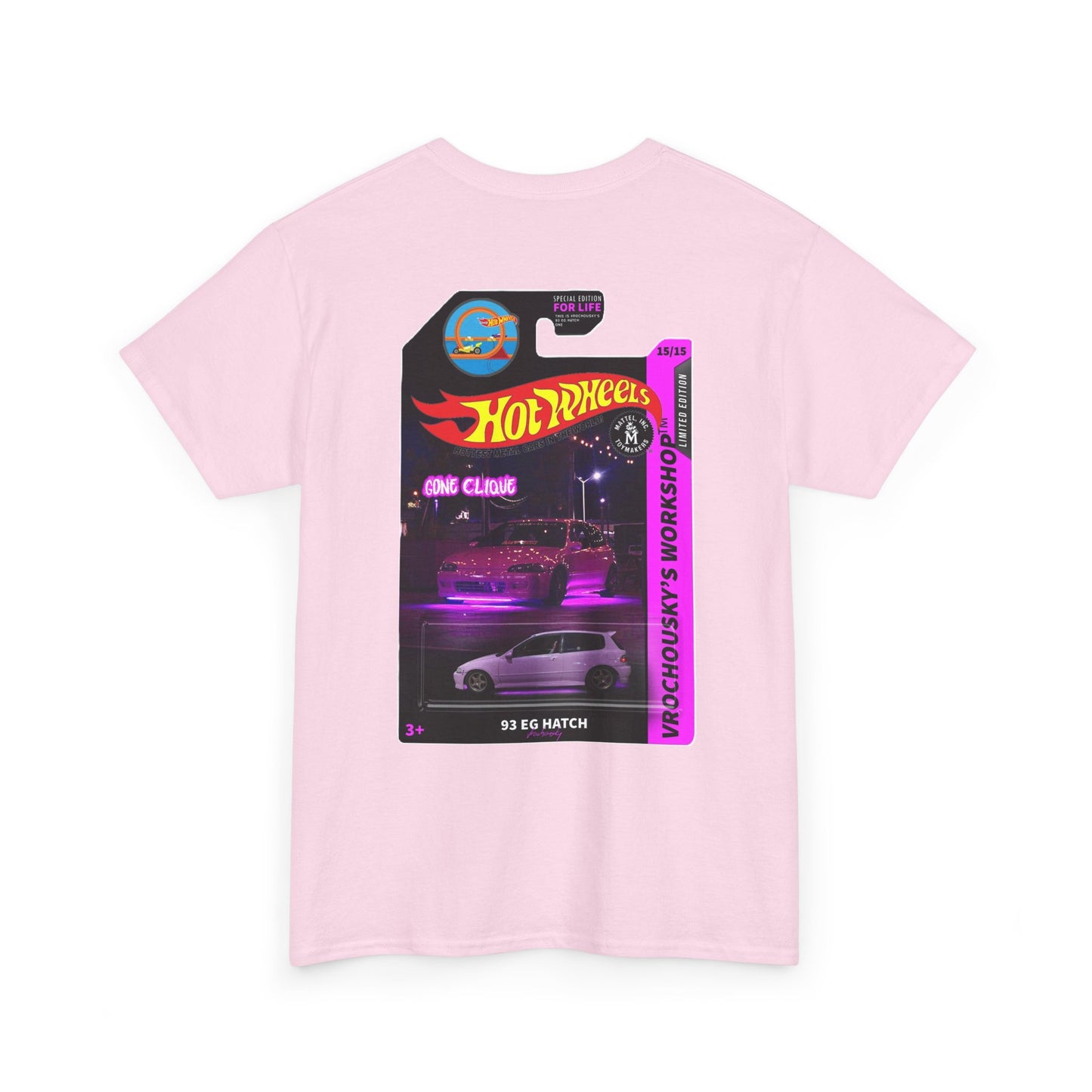 Gone Pink Hatch "Hotwheels" Collaborative Shirt (No Background)