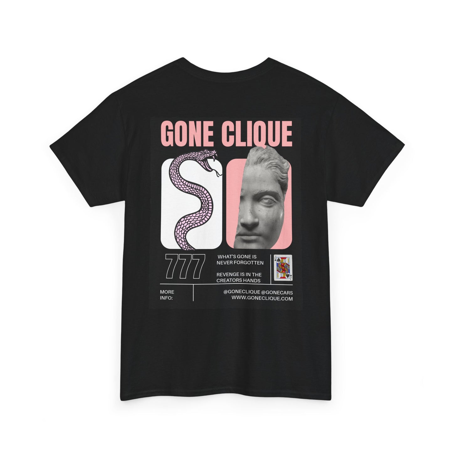 "Snakes" Heavy Cotton Tee