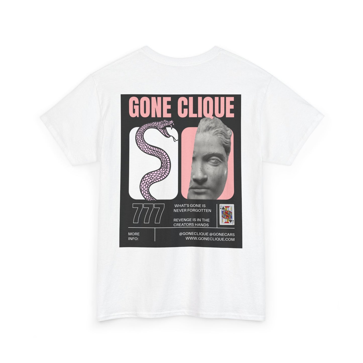 "Snakes" Heavy Cotton Tee