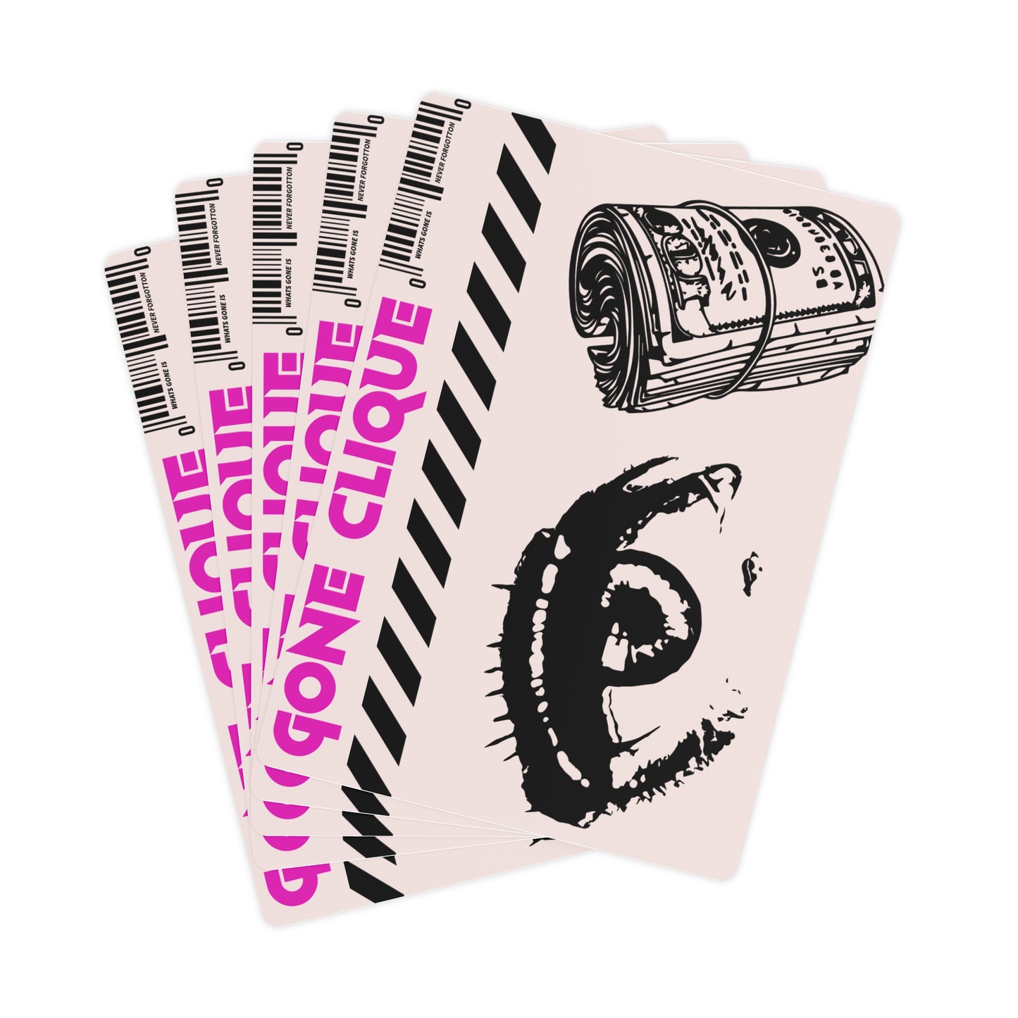 "Greed" Poker Cards