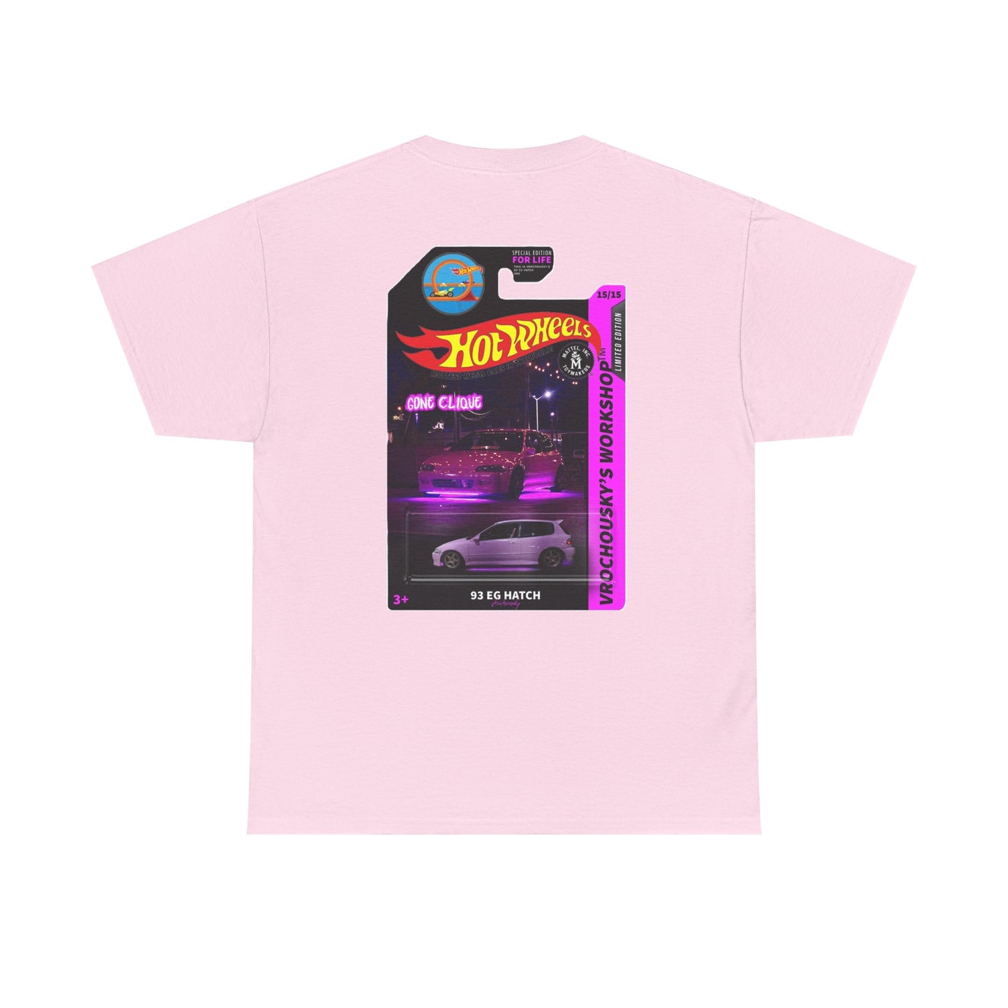 Gone Pink Hatch "Hotwheels" Collaborative Shirt (No Background)