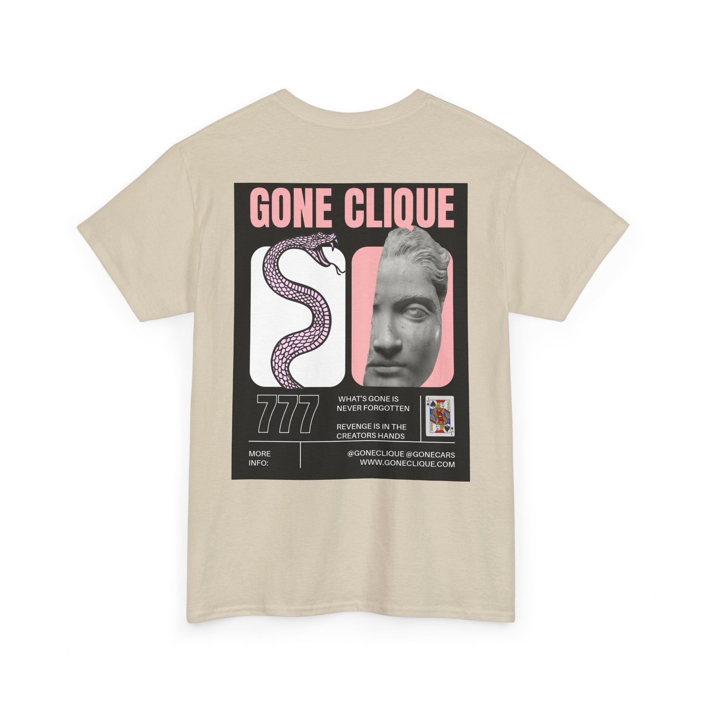 "Snakes" Heavy Cotton Tee